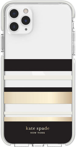 Incipio for Kate Spade Phone Case Compatible with iPhone 11 Pro Max – Park Stripe