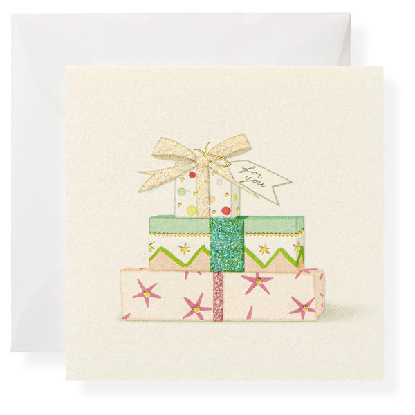 Karen Adams "Home for the Holidays" Gift Enclosure Box of 8 Assorted Cards with Envelopes