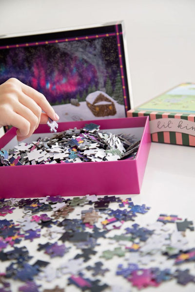 Karen Adams 750 Piece Jigsaw Puzzle - Winter Nights