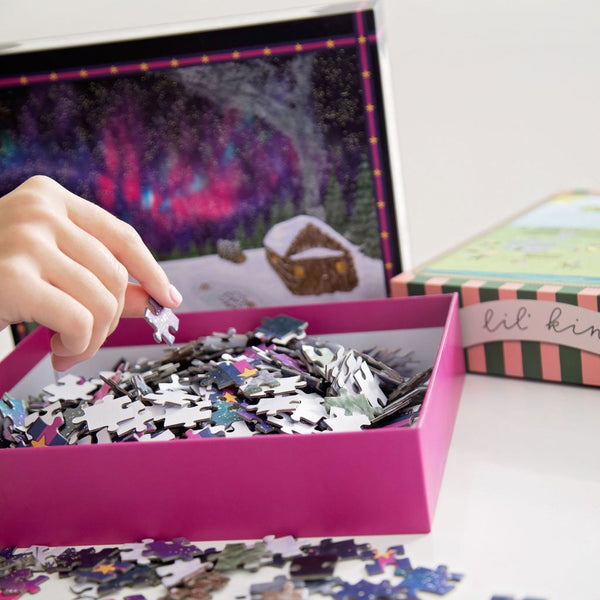 Karen Adams 750 Piece Jigsaw Puzzle - Winter Nights