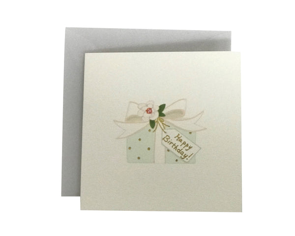Karen Adams "Make A Wish" Birthday Gift Enclosure Box of 8 Assorted Cards with Envelopes