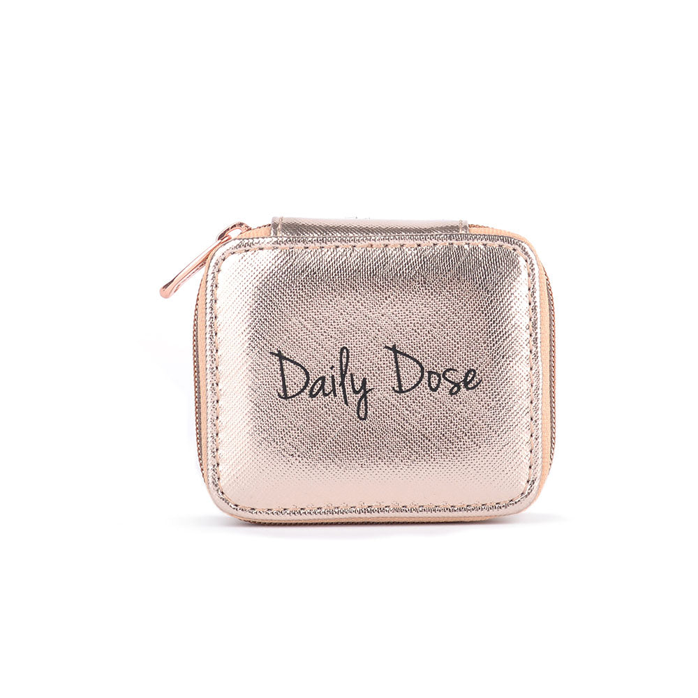 Dosey Gold Era 7-Day Pill Purse - Vegan Leather Daily Pill Organizer -  Luxury Travel Pouch, Airtight Pill Pockets For Medicine Storage &  Protection - Stylish Pill Sorter & Medication Organizer – LILAC - Yahoo  Shopping
