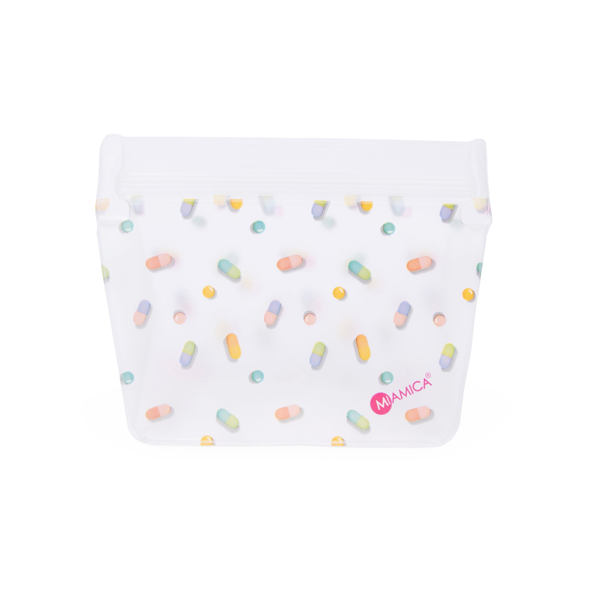 Miamica Reusable Silicone Pill Pouch Set