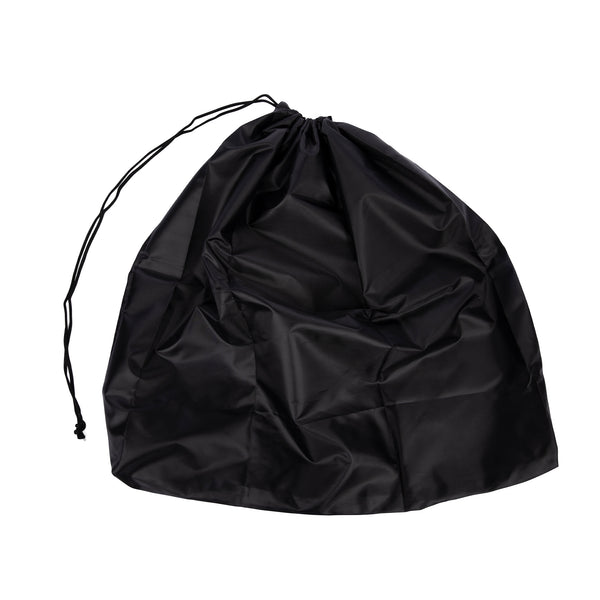 Miamica Black with Mini Rainbows Print Travel Expandable Laundry Bag Drawstring