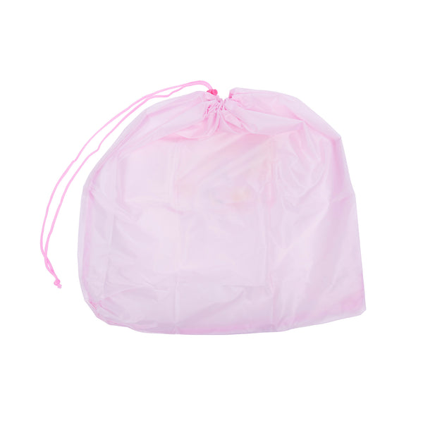 Miamica Pink Lemons Travel Expandable Laundry Bag Drawstring