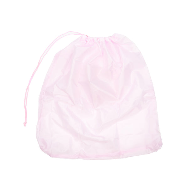 Miamica Pink "So Fresh & So Clean Clean" Travel Expandable Laundry Bag Drawstring