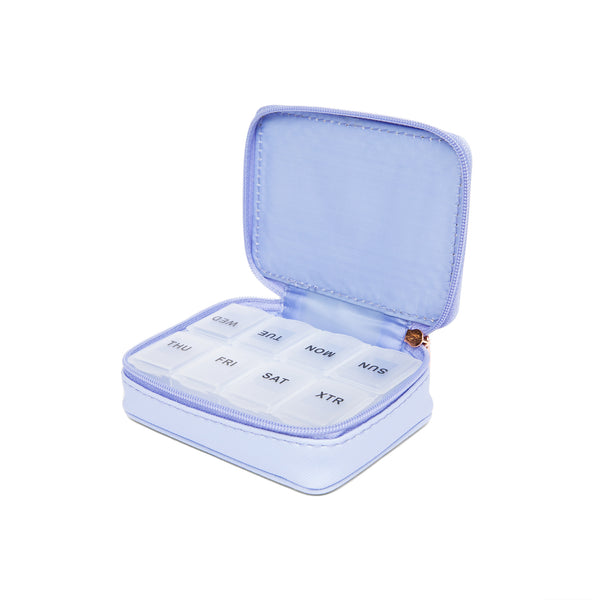 Miamica Light Purple Pill Organizer Travel Case Timely Buys