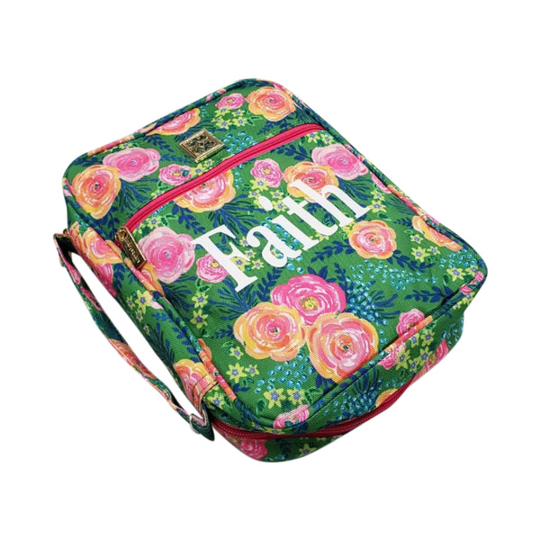 Mary Square Personalized Bible Cover - Madison Floral