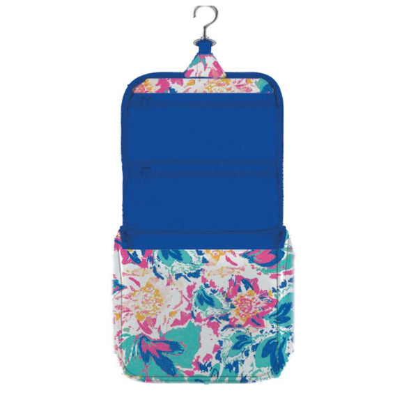 Mary Square Makeup Roll Up Cosmetic Case Beauty Bag - Peony Sorbet