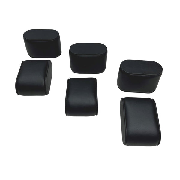 6 Black Medium Watch Pillows for Watch Cases Storage Jewelry Box Display Case Organizer