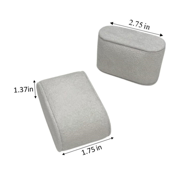 6 Grey Medium Watch Pillows for Watch Cases