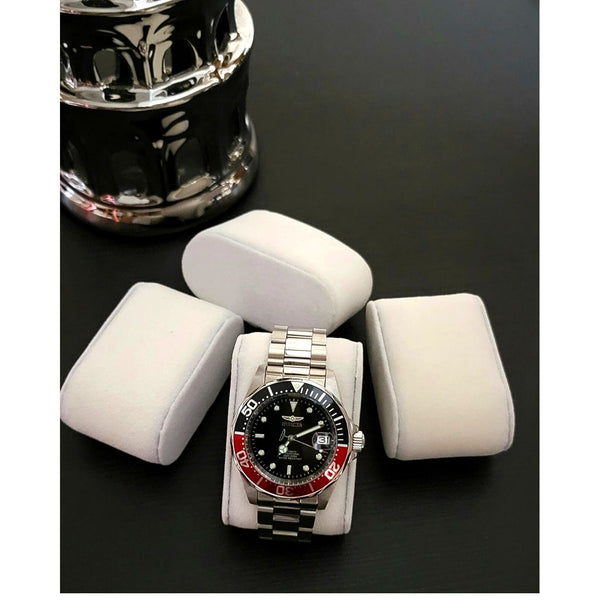 6 White Medium Watch Pillows for Watch Cases Storage Jewelry Box Display Case Organizer