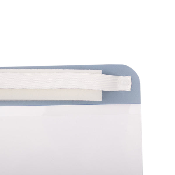 Miamica 2 Piece Coordinating Reusable Face Shield & Face Mask - Navy