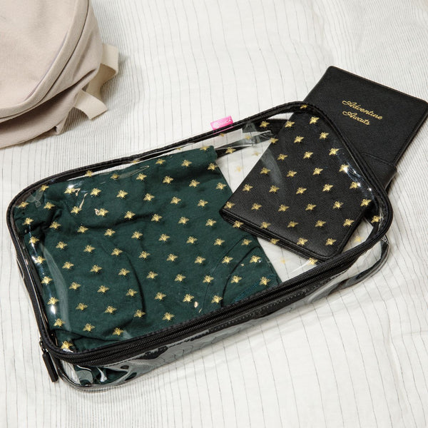 Miamica Packing Cubes Set of 3 - Black Bee