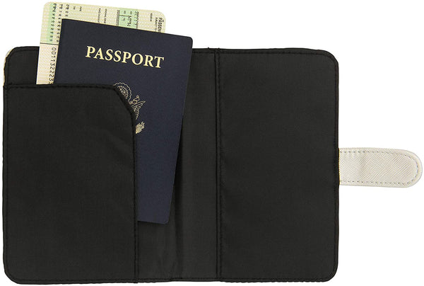 Miamica Silver Passport Case- Vacation