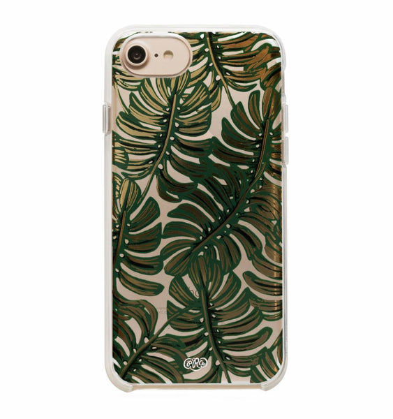 Rifle Paper Co. iPhone 6/7/8 Case - Clear Monstera Leaf