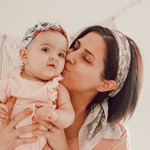 Headbands of Hope - Beautiful Headscarves - Paisley princess Scarf in Taupe - Headbands for a Cause (Taupe)