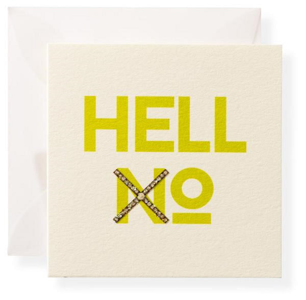 Karen Adams Gift Enclosure Box "Pardon My French" 8 Assorted Cards with Vellum Envelopes