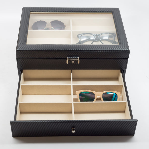 a suitcase that is sitting on a table 