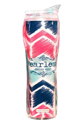 ScriptureArt Tumbler Fearless