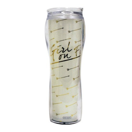 ScriptureArt Tumbler Gold Arrows