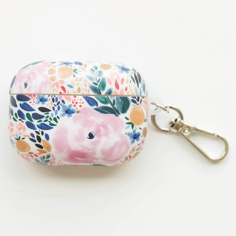 Mary Square Case for AirPods Pro with Keychain - Autumn Blossom
