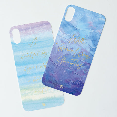 Mary Square Caselift Phone Case Inspirational Insert Kit - iPhone X/XS
