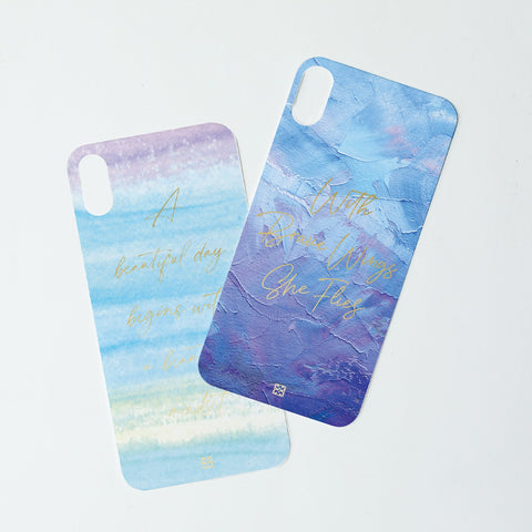 Mary Square Caselift Phone Case Inspirational Insert Kit - iPhone XR