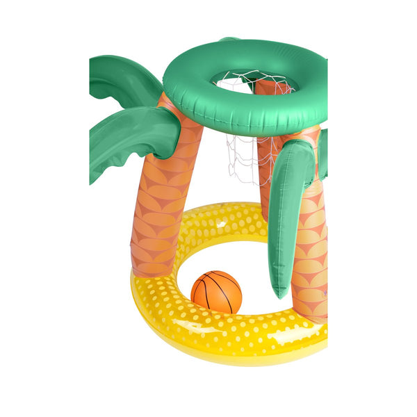SunnyLIFE Inflatable Basketball Set - Tropical Island