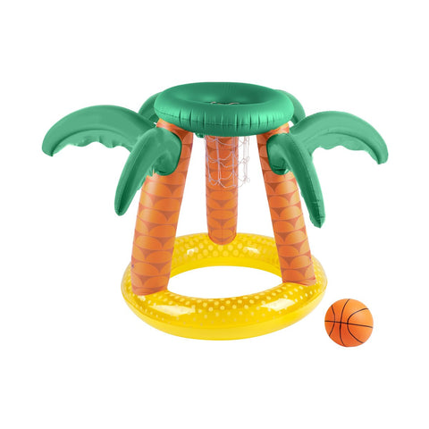 SunnyLIFE Inflatable Basketball Set - Tropical Island