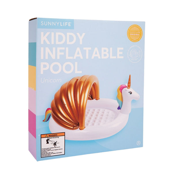 SunnyLIFE Kids Inflatable Kiddy Pool - Unicorn
