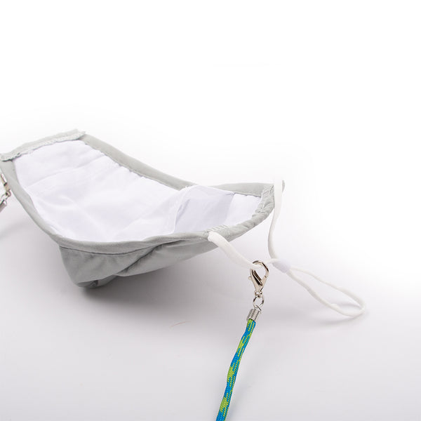 Miamica 3 Pc. Mask and Lanyard Chain Set - 2 Coordinating Blue & Grey