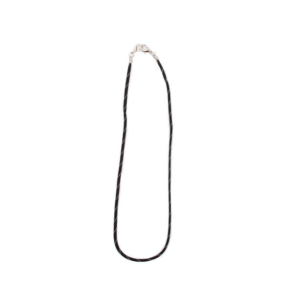 Miamica Set of 3 Face Mask Chain Holder Neck Strap - Black, White and Brown