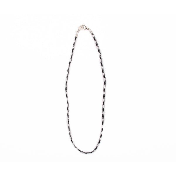 Miamica Set of 3 Face Mask Chain Holder Neck Strap - Black, White and Brown