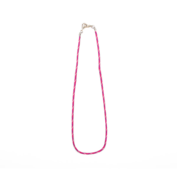 Miamica Set of 3 Face Mask Chain Holder Neck Strap - Pink, Green & Blue