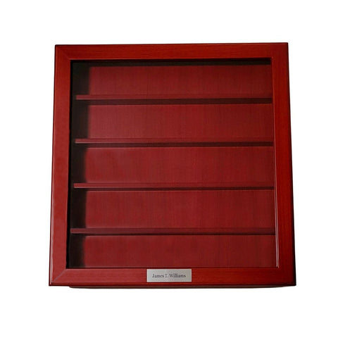 Tie Display Case for 12 Ties Ebony Walnut Two Level Storage Box with Drawer  - China Belt Box and Gift Box price