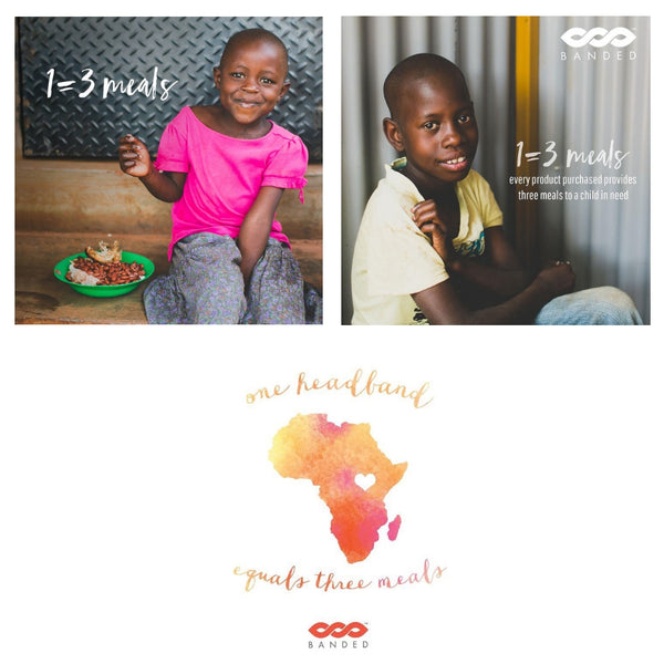 Banded Baby Twist Knot Black and White Diamond Stripe Boho Headband