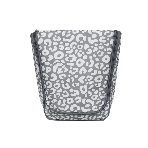 Viv & Lou Personalized Smokey Leopard Hanging Travel Case