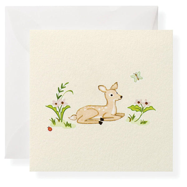 Karen Adams "Woodland Friends" Gift Enclosure Box of 8 Assorted Cards with Envelopes