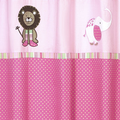 Jojo Designs Shower Curtain- Jungle Friends