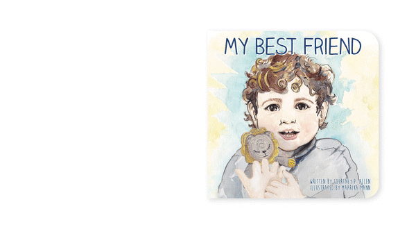 Banded Sleepyhead Collection Little Lion Sleepyhead Gift Set with Pacifier Holder Toy and "Best Friend" Board Book