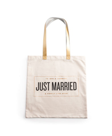 Rosanna Canvas Tote - Just Married
