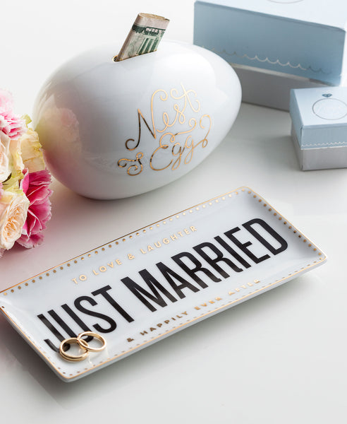 Rosanna Just Married Tray