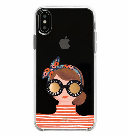 Rifle Paper Co. Protective Case for iPhone XS Max - Hello Gorgeous