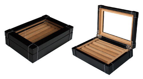 a wooden bench sitting in front of a flat screen tv 